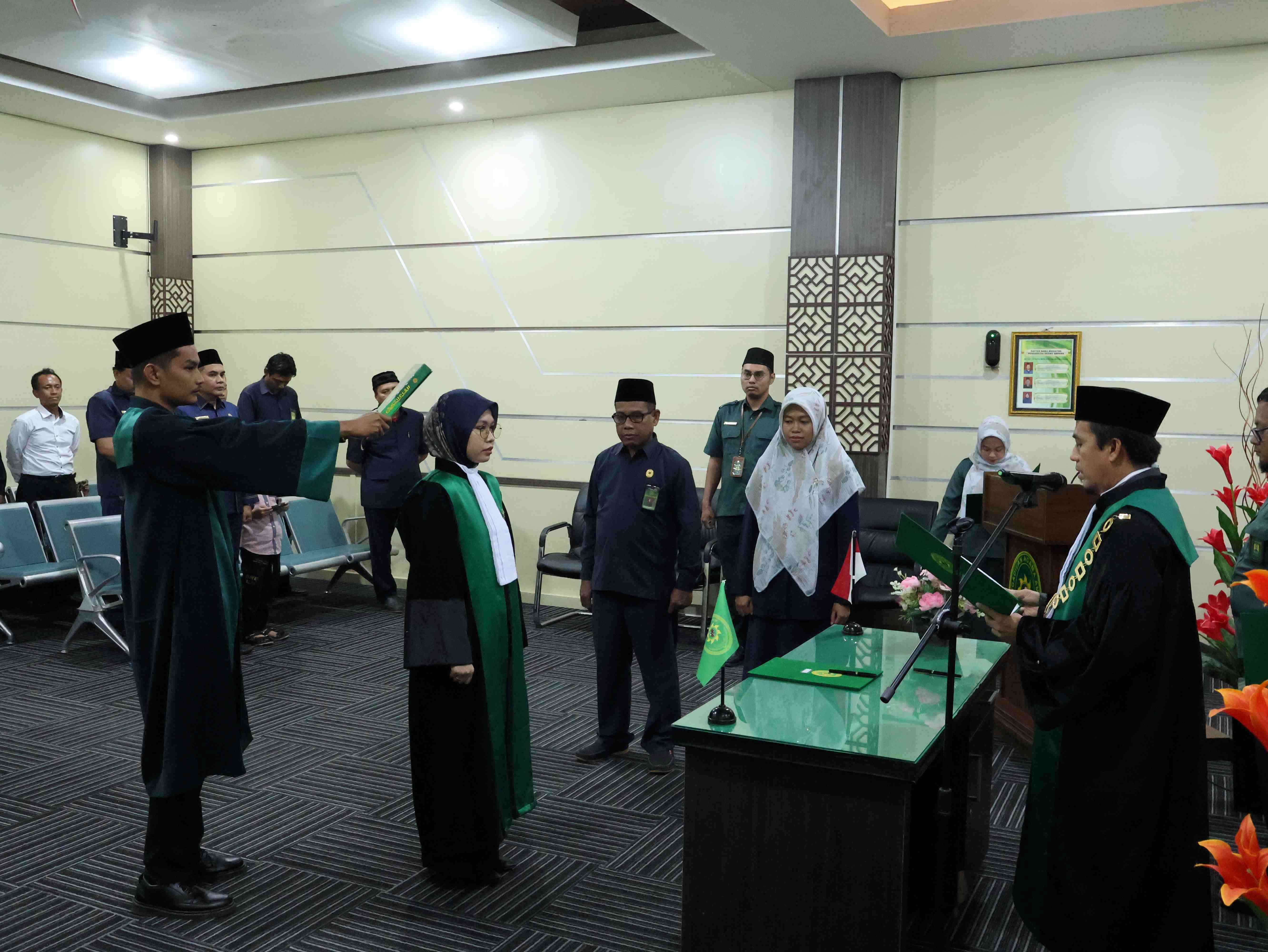 1 Pelantikan Hakim Baru Pengadilan Agama Ampana Berlangsung Sukses