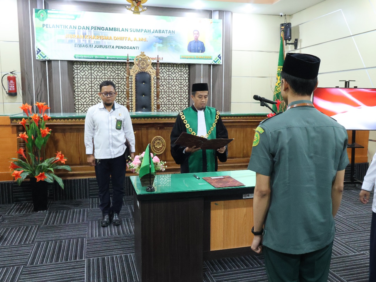 2025 Pelantikan JSP Pengadilan Agama Ampana Siap Menjalankan Tugas 2