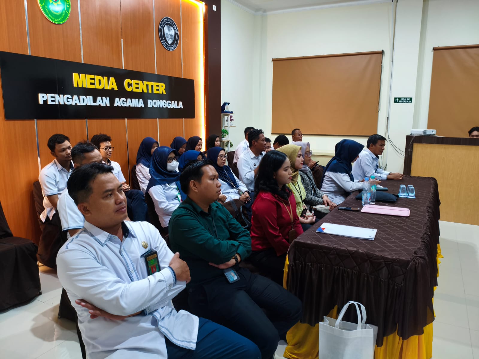 2 Pengadilan Agama Donggala Melaksanakan Diklat Di Tempat Kerja DDTK Dari Bank BTN Cabang Palu