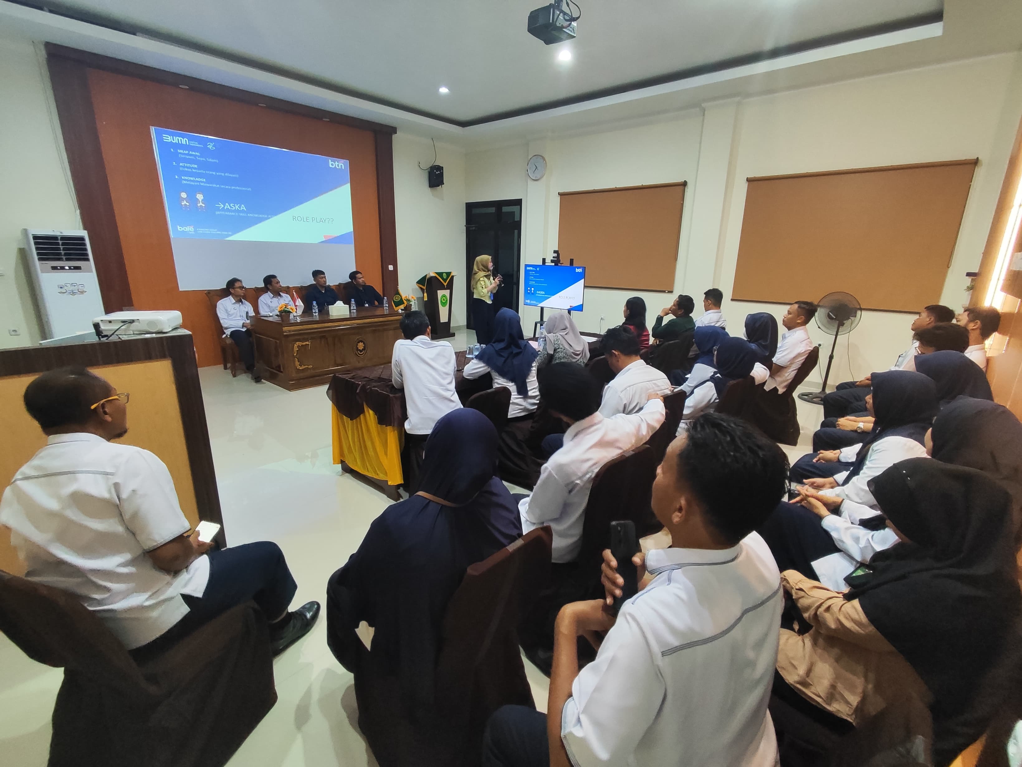 3 Pengadilan Agama Donggala Melaksanakan Diklat Di Tempat Kerja DDTK Dari Bank BTN Cabang Palu