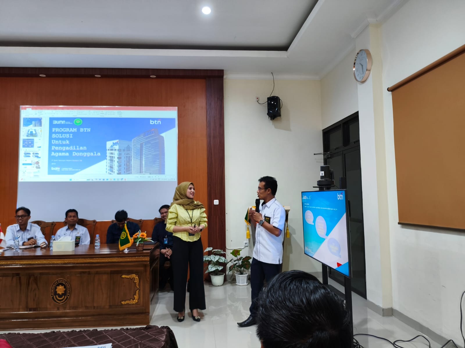 4 Pengadilan Agama Donggala Melaksanakan Diklat Di Tempat Kerja DDTK Dari Bank BTN Cabang Palu