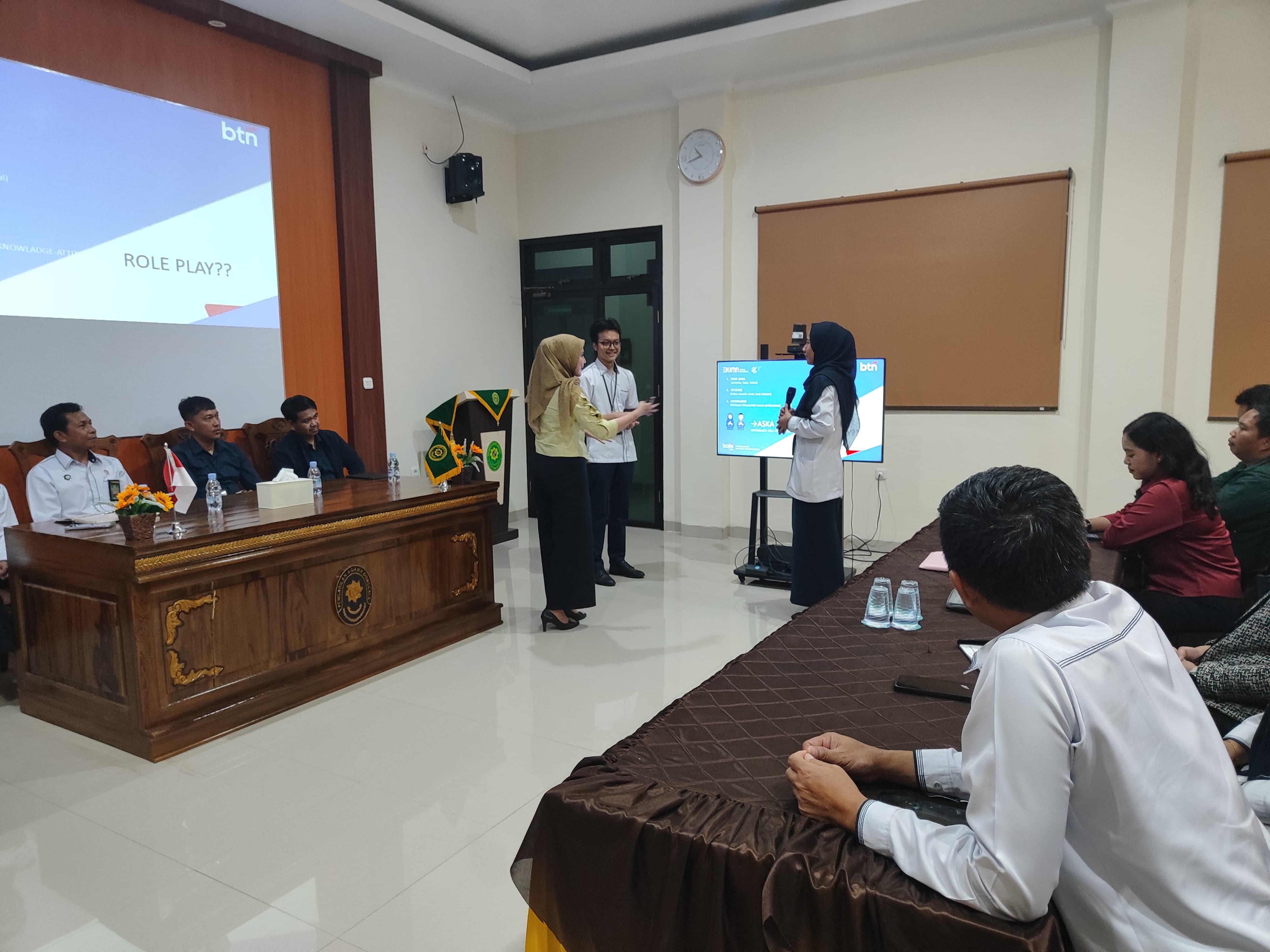 5 Pengadilan Agama Donggala Melaksanakan Diklat Di Tempat Kerja DDTK Dari Bank BTN Cabang Palu