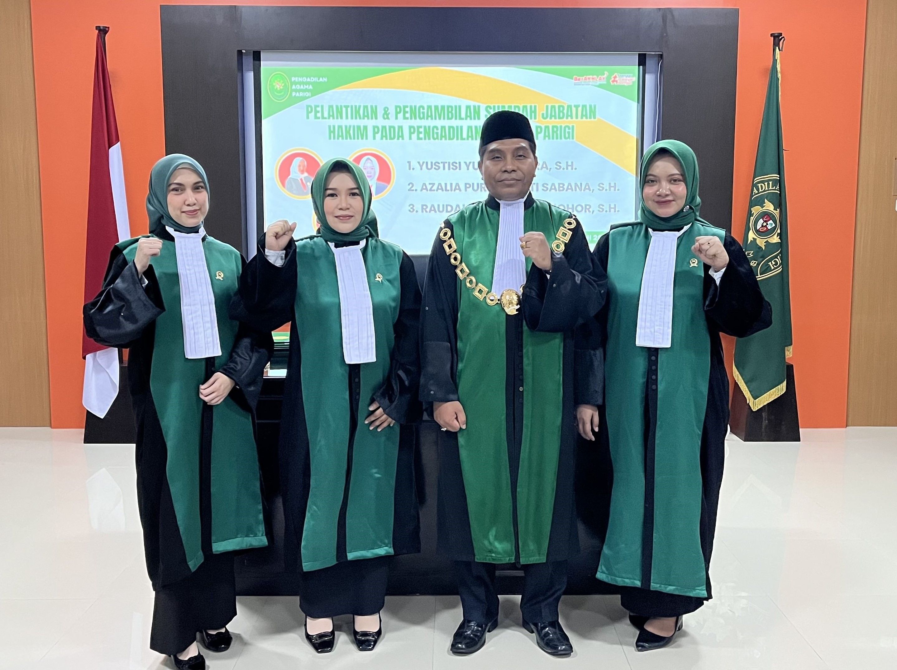 1 Pelantikan Dan Pengambilan Sumpah Jabatan Hakim Pengadilan Agama Parigi 1382025