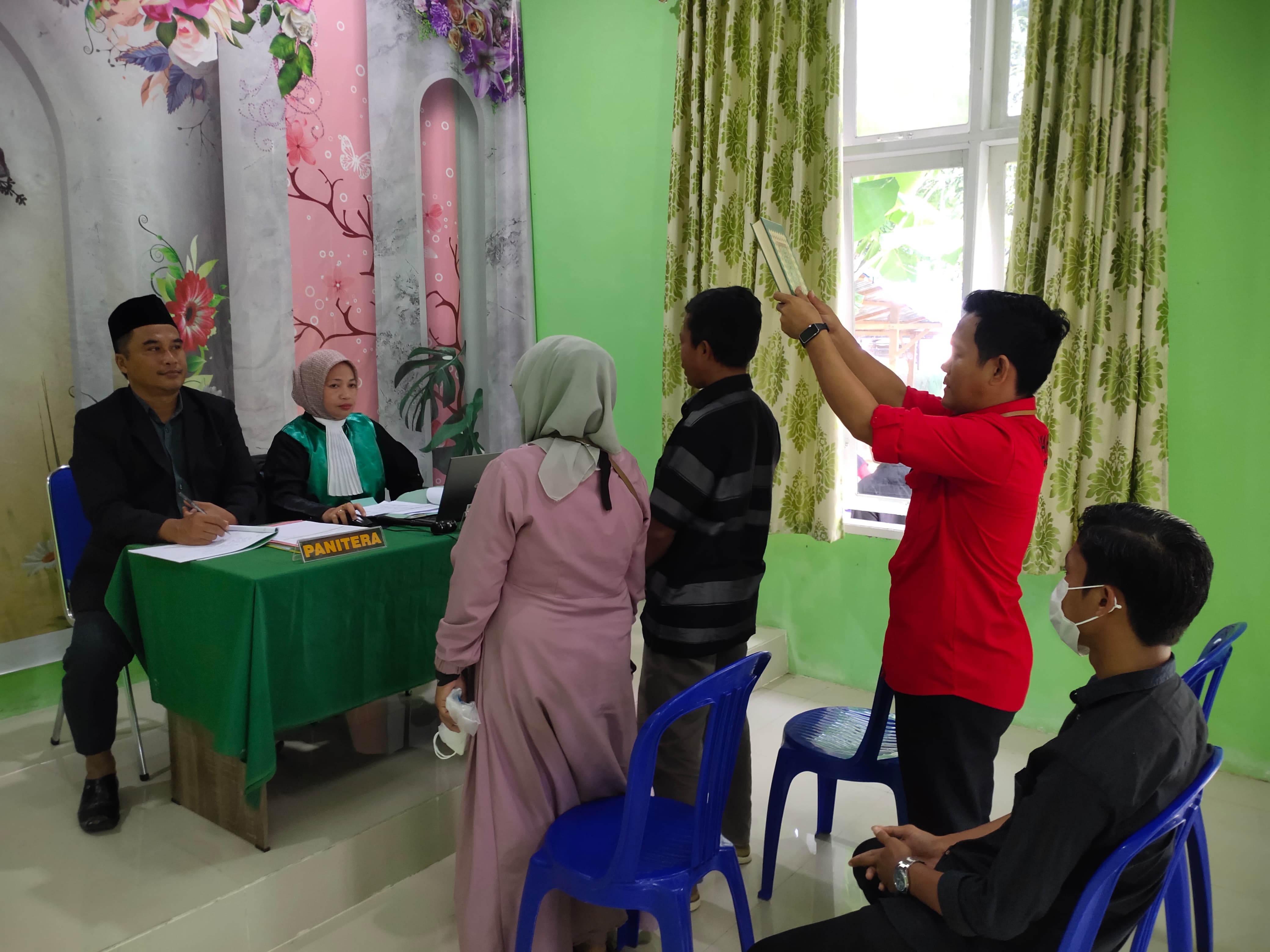 1 Pengadilan Agama Parigi Laksanakan Sidang Di Luar Gedung Pengadilan