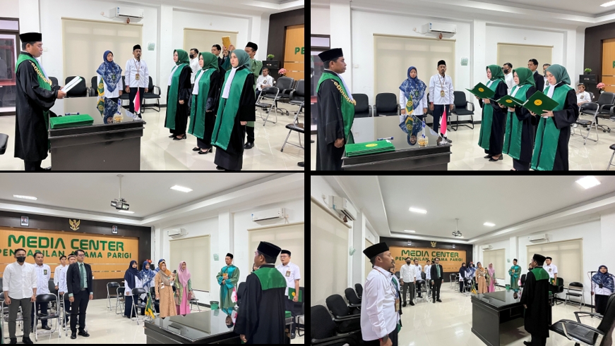 2 Pelantikan Dan Pengambilan Sumpah Jabatan Hakim Pengadilan Agama Parigi 1382025