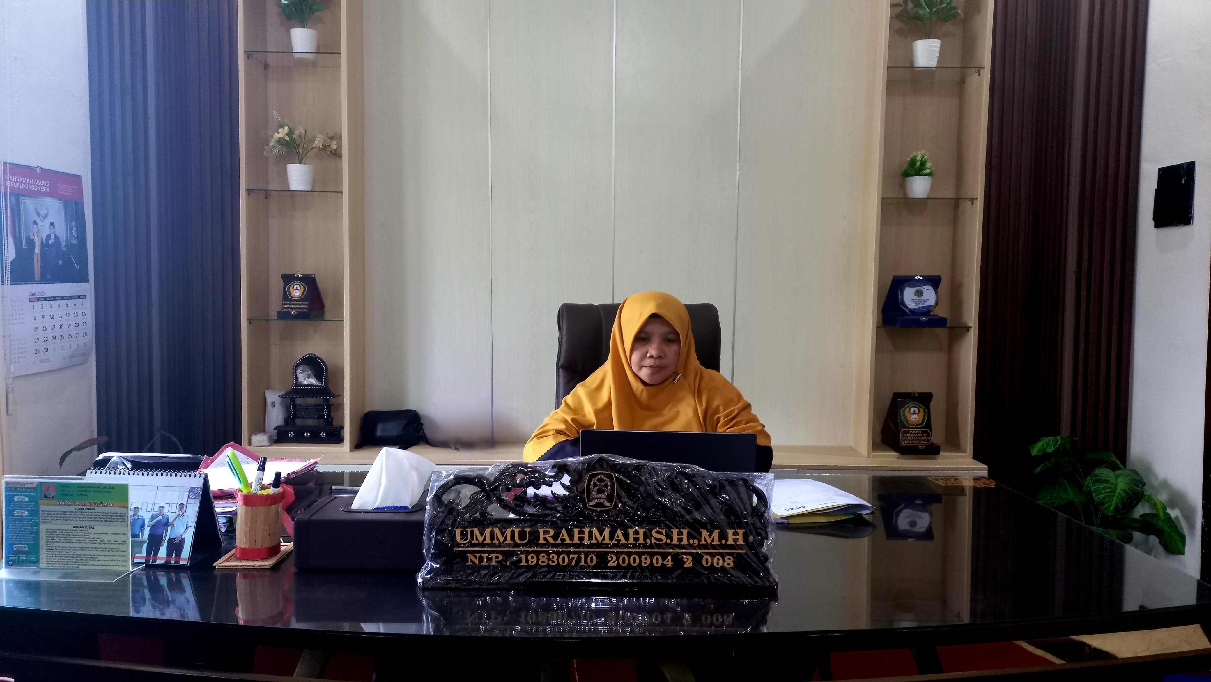 1 Ketua PA Poso Ikuti Pelatihan Online KEPPH oleh Komisi Yudisial RI