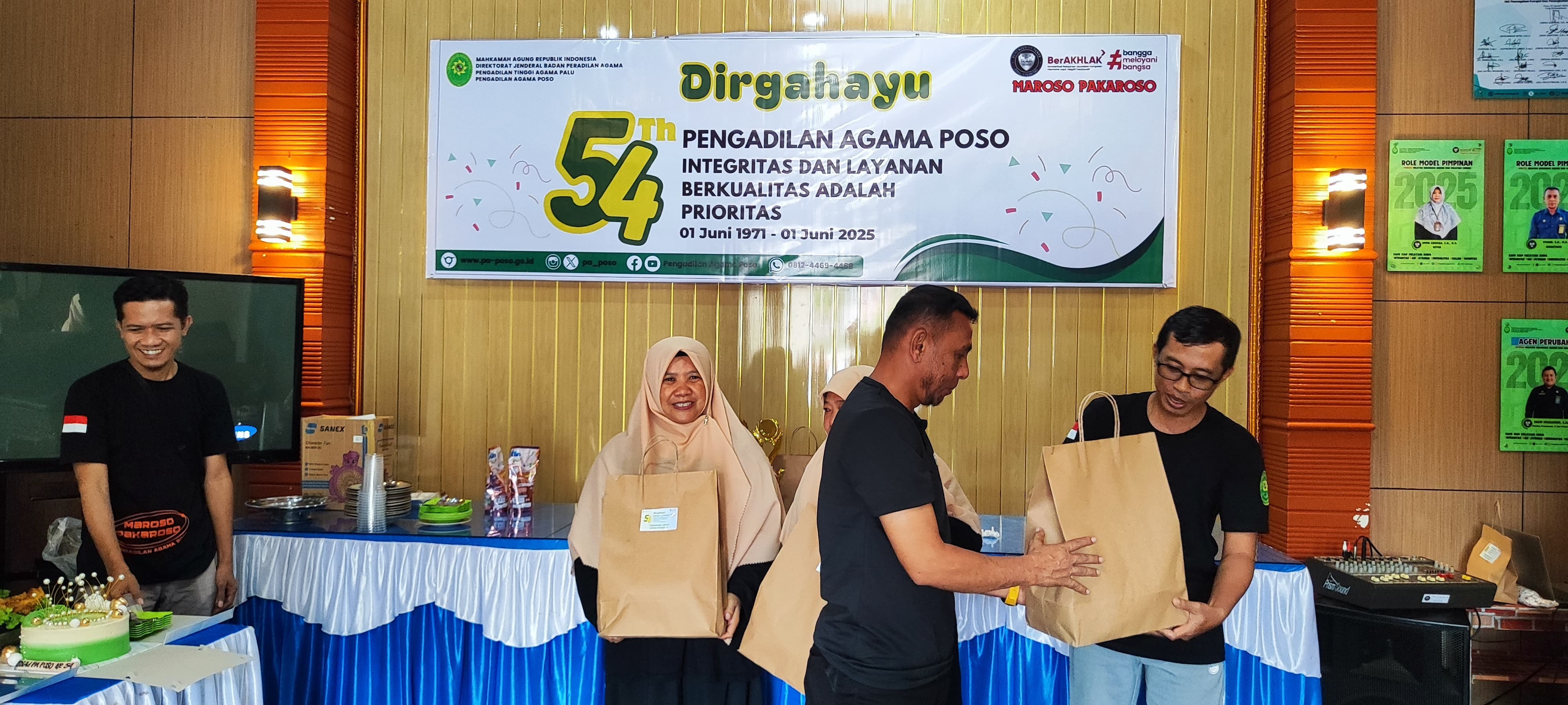 12 Pengadilan Agama Poso memperingati Hari Ulang Tahun ke 54