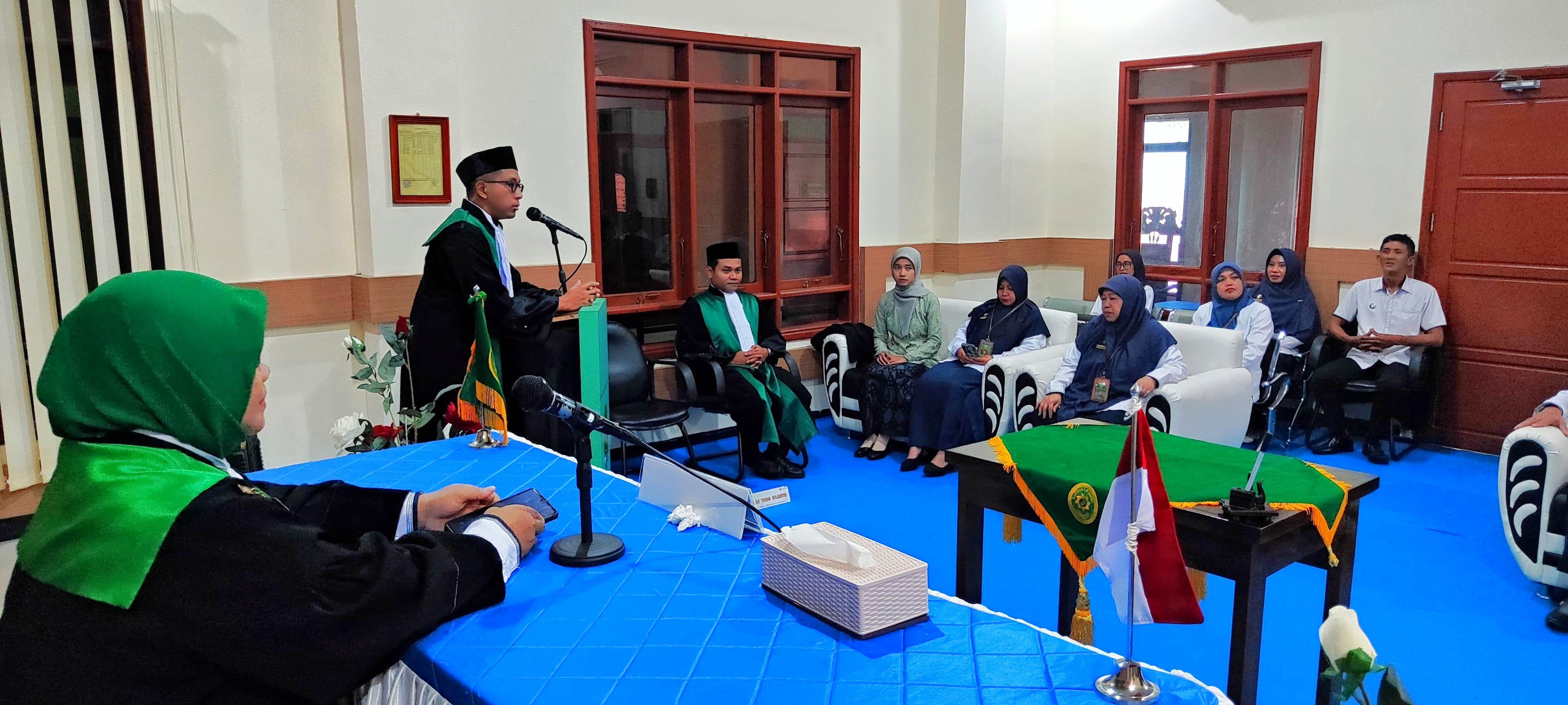 14 Pelantikan Dua Hakim Baru di Pengadilan Agama Poso