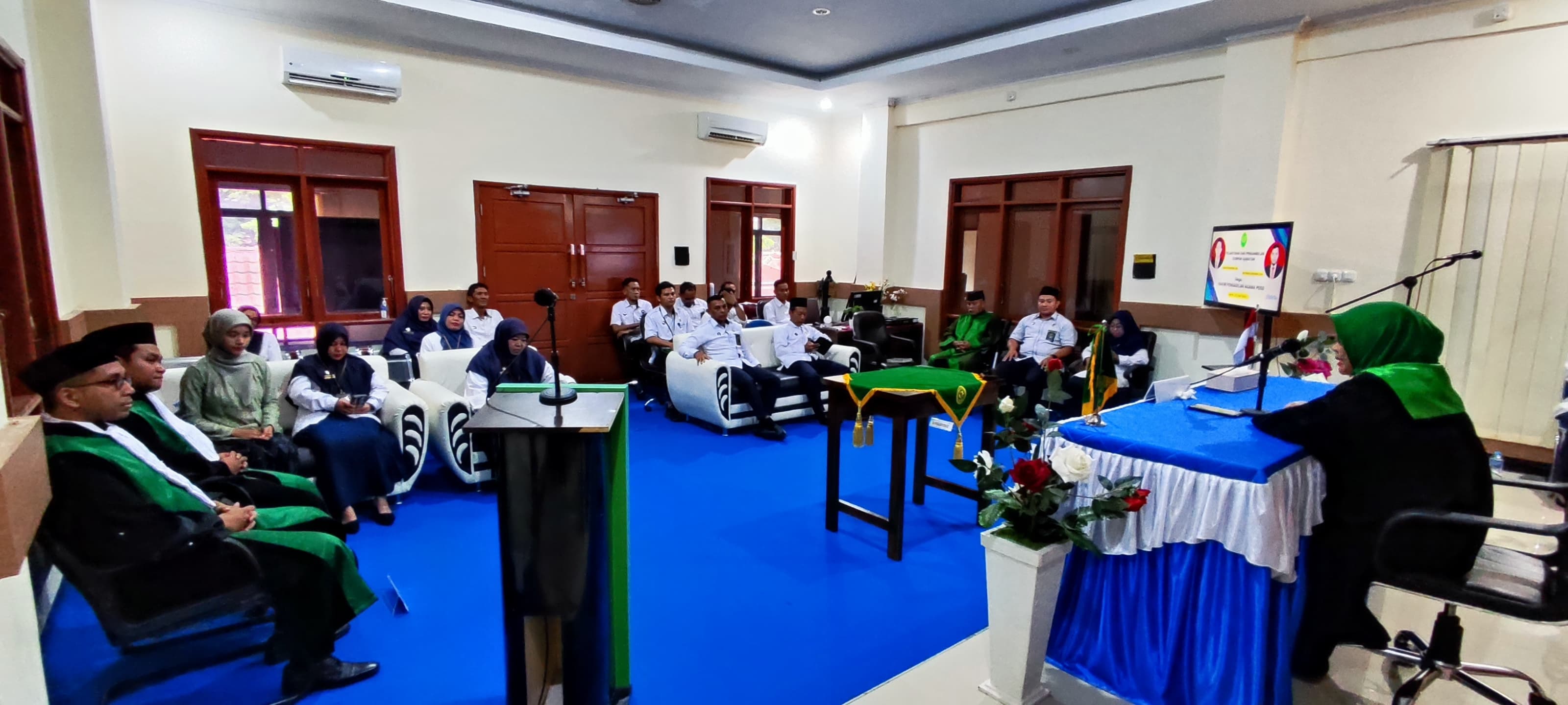 17 Pelantikan Dua Hakim Baru di Pengadilan Agama Poso