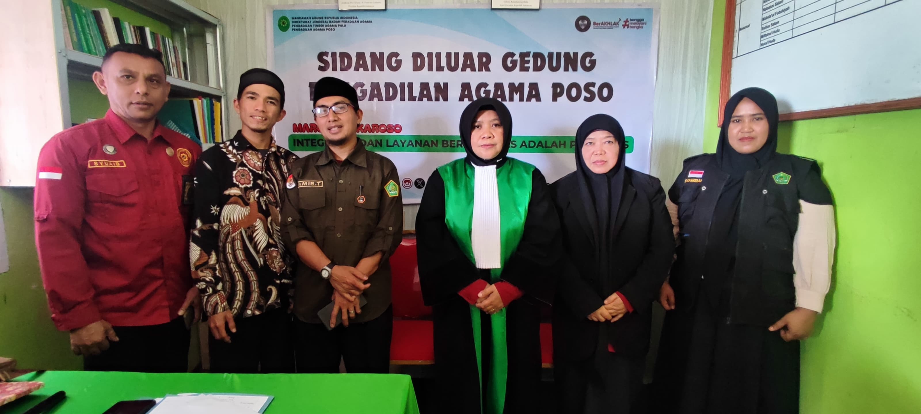 2 Pengadilan Agama Poso Laksanakan Layanan Keliling di Lore Timur