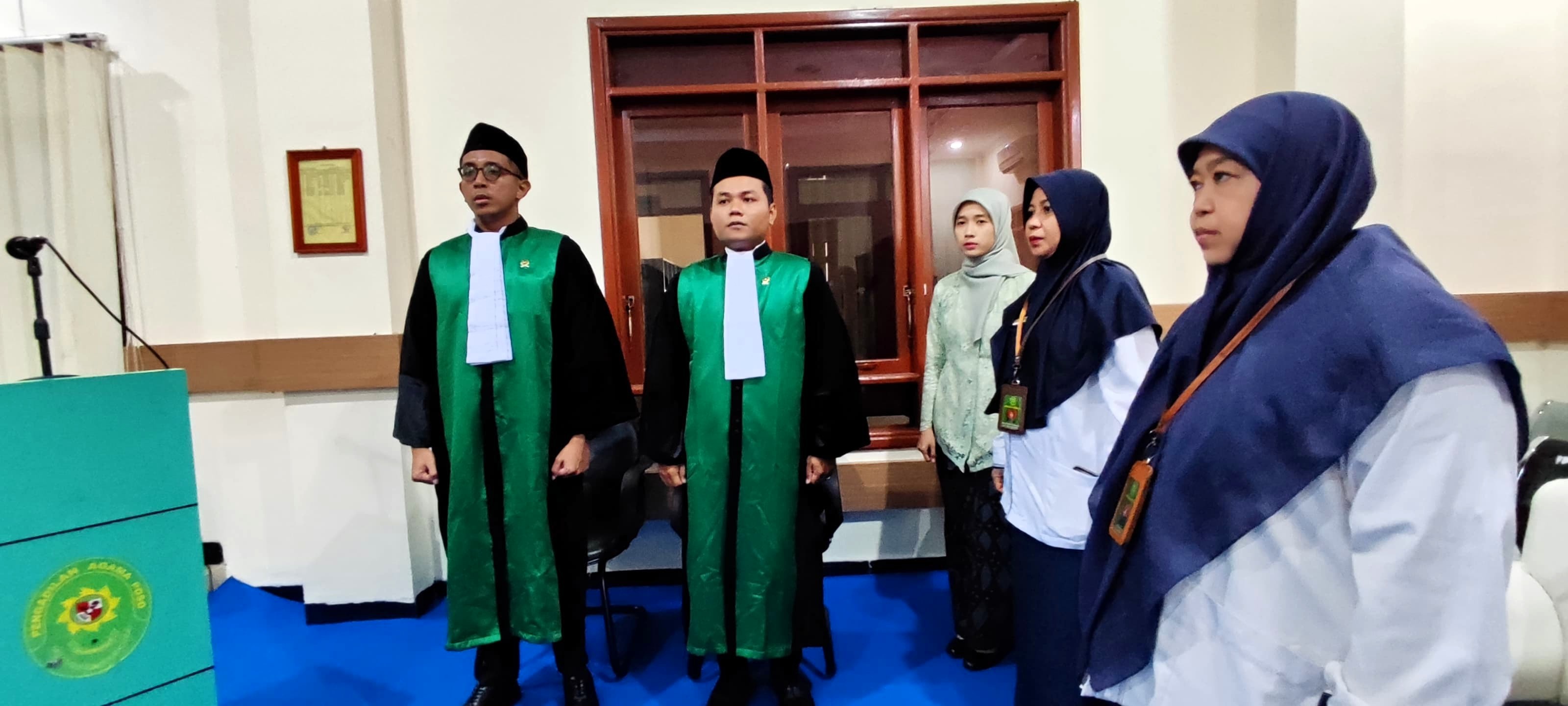 3 Pelantikan Dua Hakim Baru di Pengadilan Agama Poso