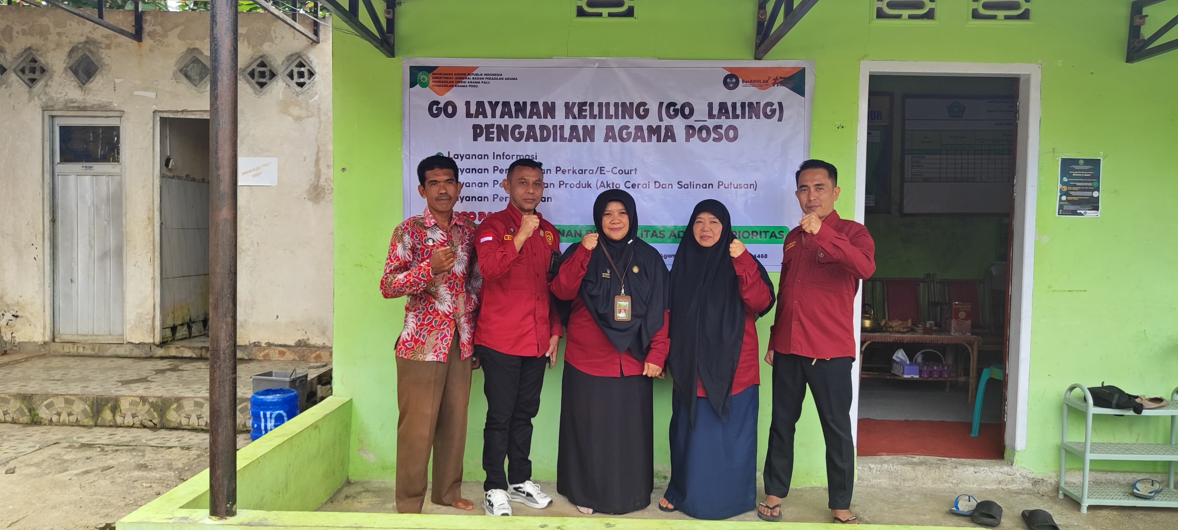 3 Pengadilan Agama Poso Laksanakan Layanan Keliling di Lore Timur