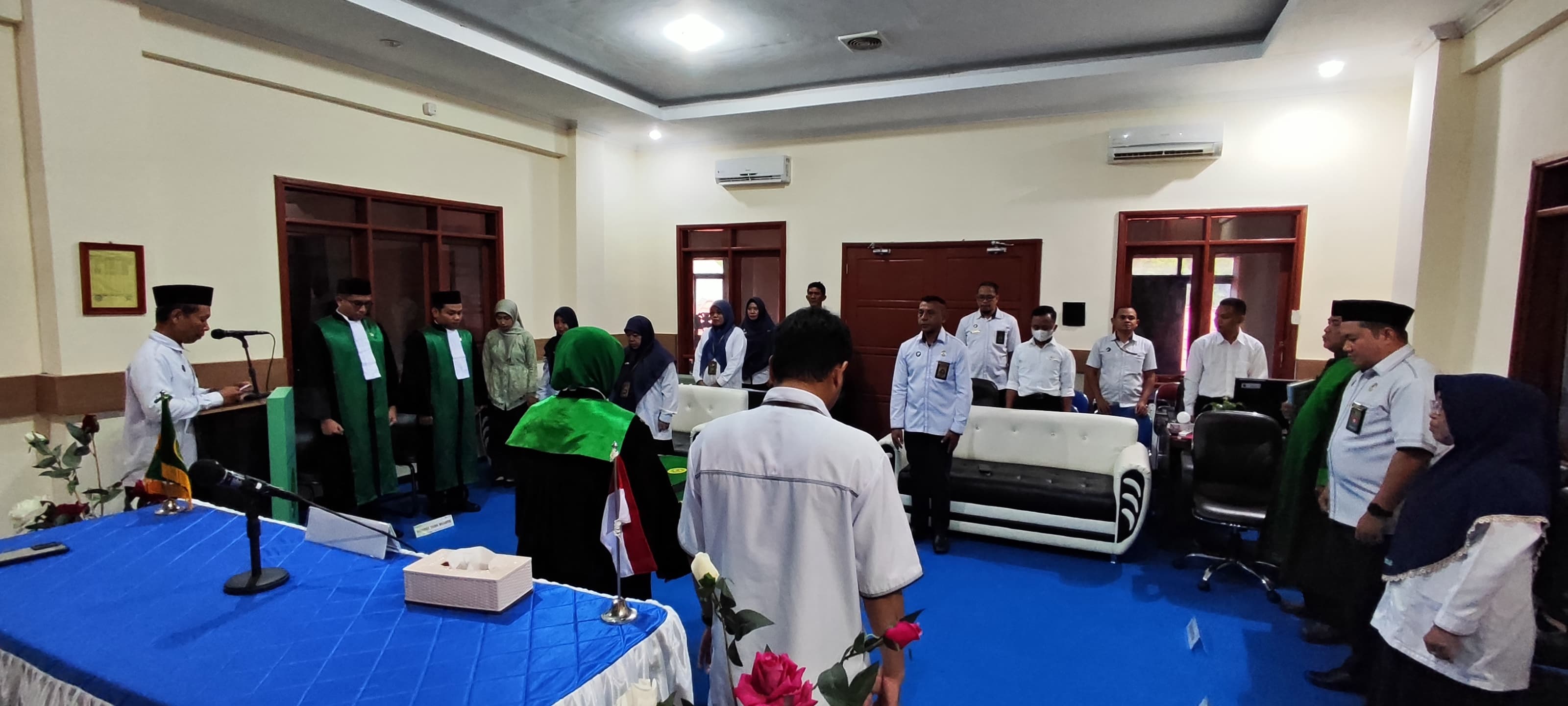 4 Pelantikan Dua Hakim Baru di Pengadilan Agama Poso