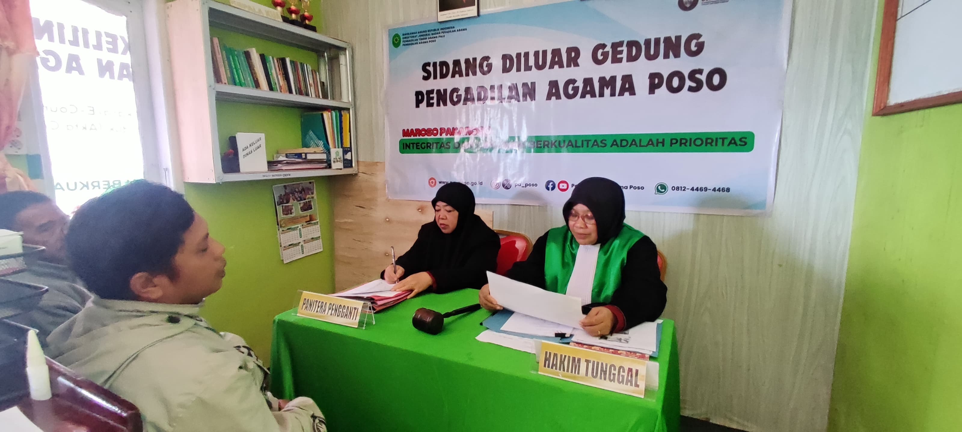 4 Pengadilan Agama Poso Laksanakan Layanan Keliling di Lore Timur