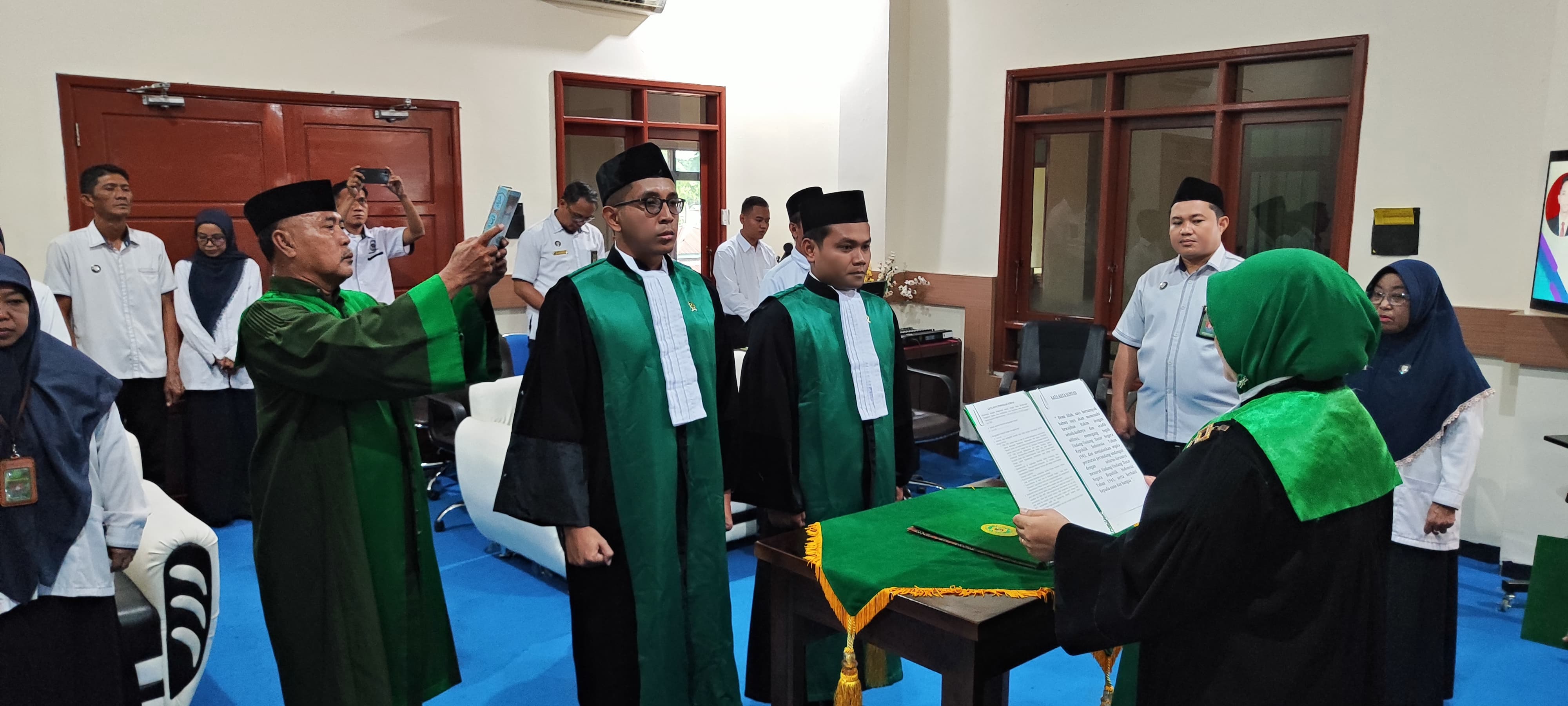 8 Pelantikan Dua Hakim Baru di Pengadilan Agama Poso